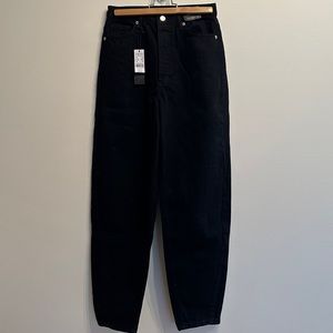 Black Mom Jeans